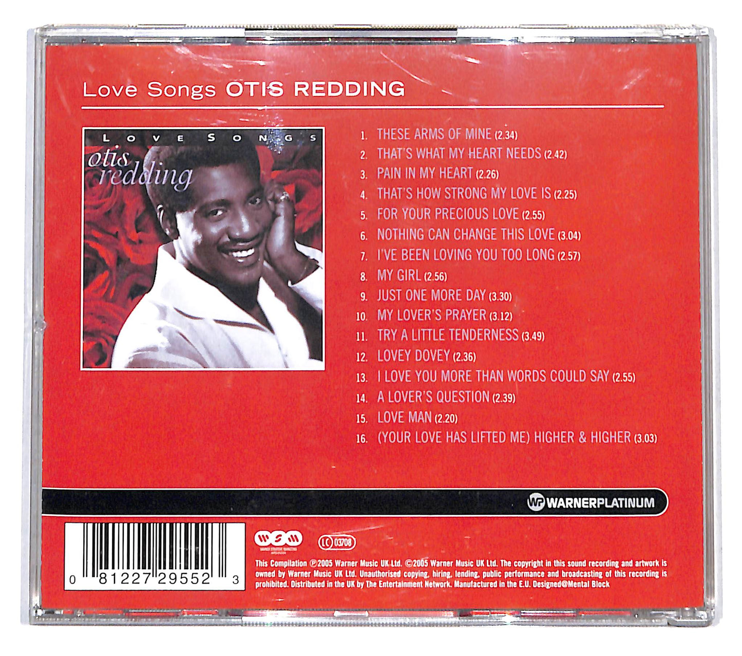 EBOND Otis Redding - Love Songs CD CB054037