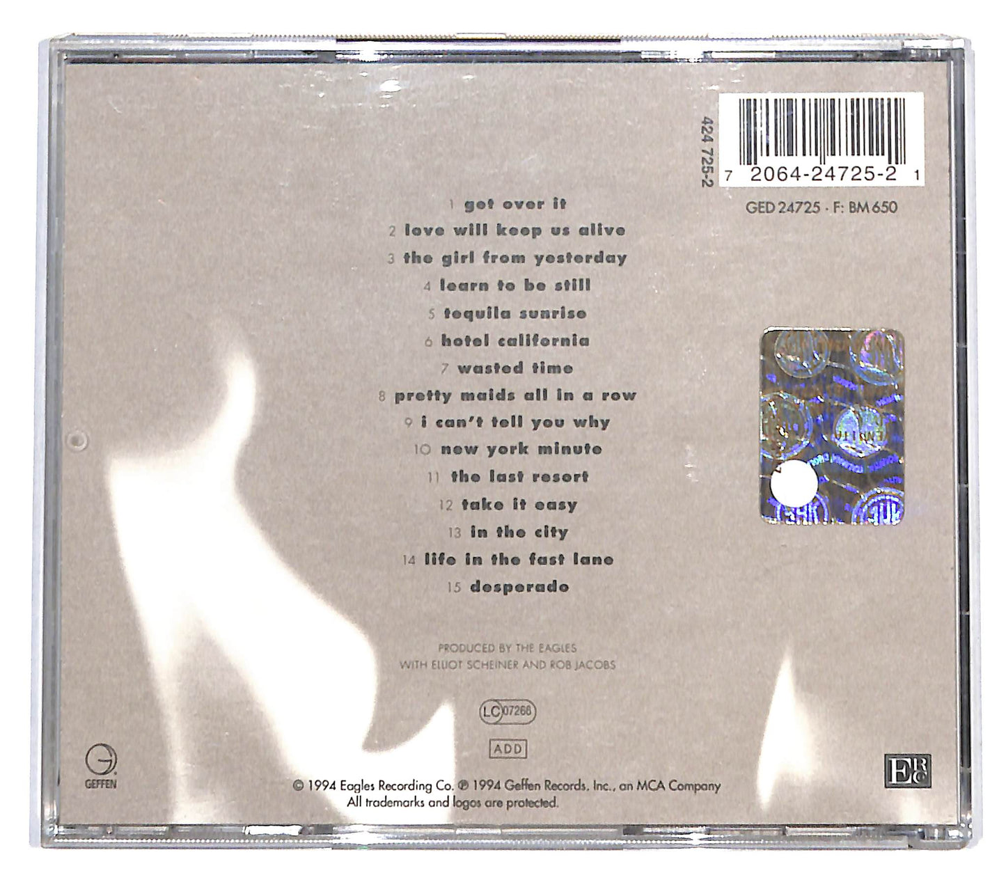 EBOND Eagles - Hell Freezes Over CD CB054038