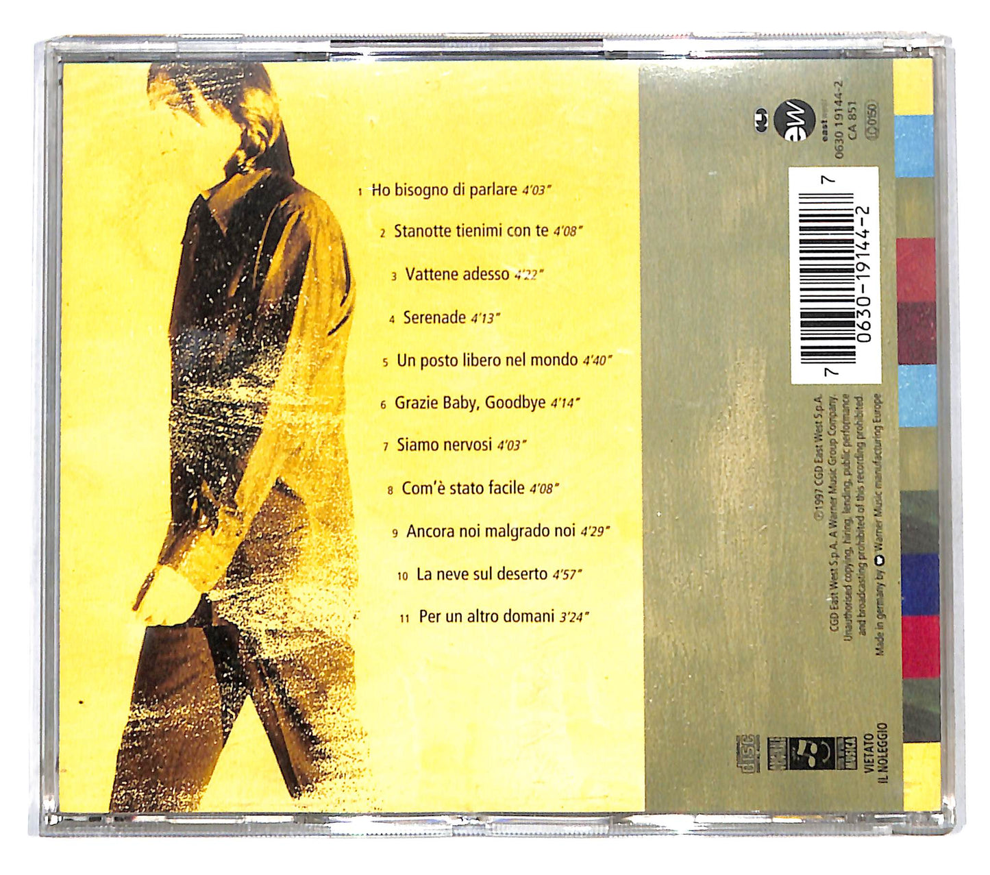 EBOND Gianni Togni - Ho Bisogno Di Parlare CD CB054040