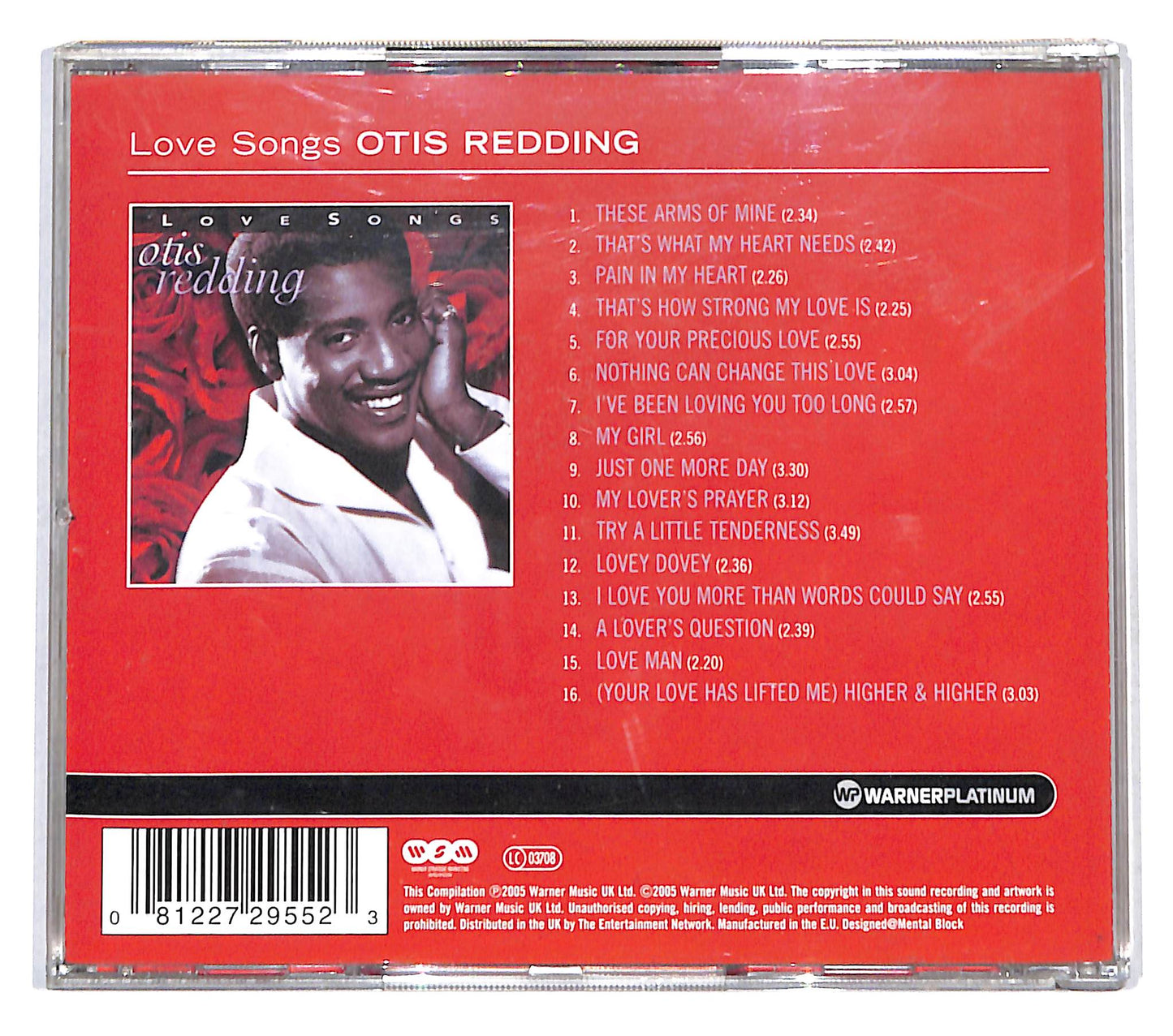 EBOND Otis Redding - Love Songs CD CB054047