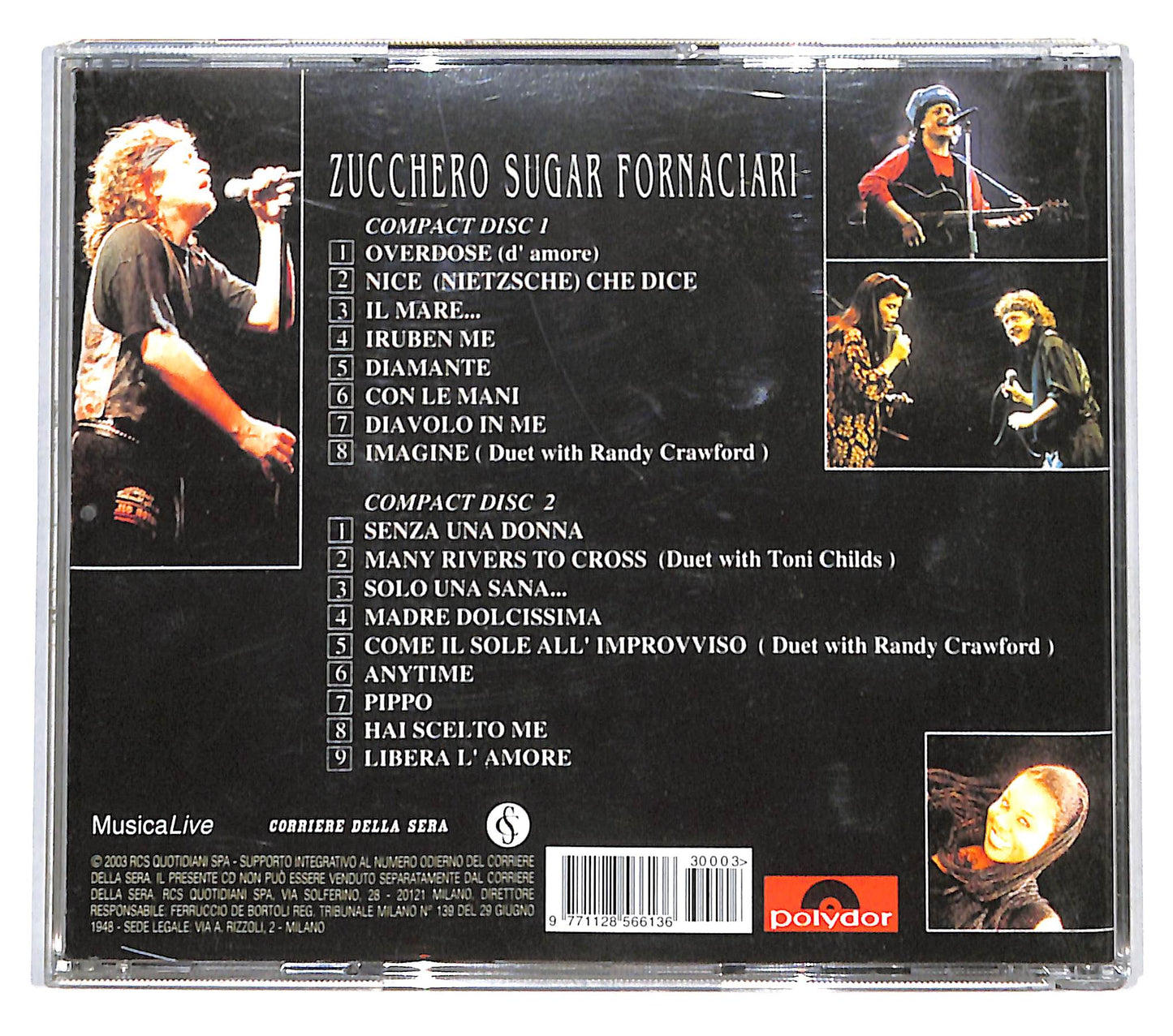 EBOND Zucchero - Uykkepo Live At The Kremlin EDITORIALE CD CB054056