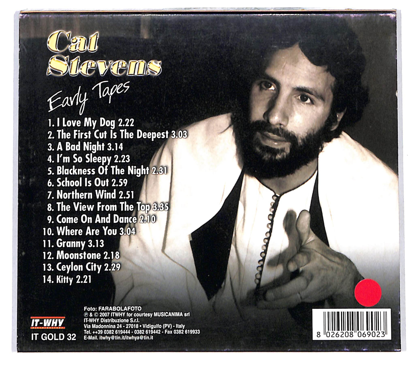 EBOND Cat Stevens - Early Tapes CD CB054064