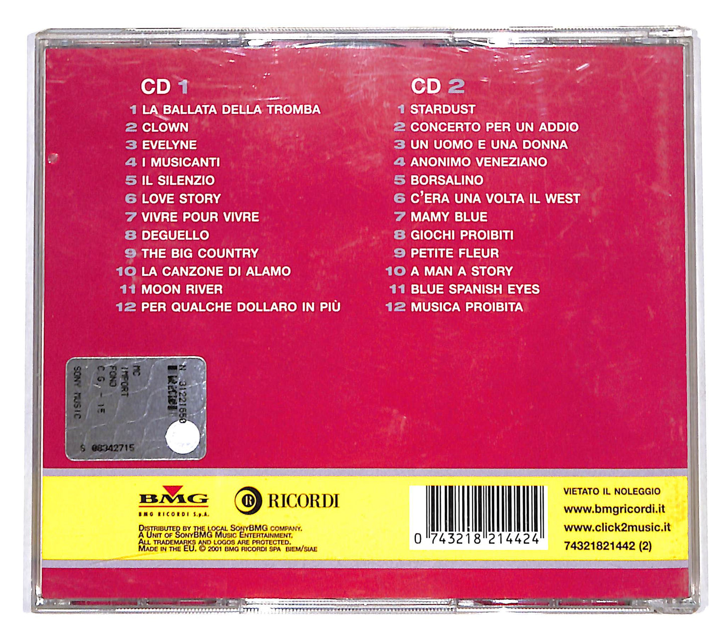 EBOND Nini Rosso - I Grandi Successi Originali CD CB054066