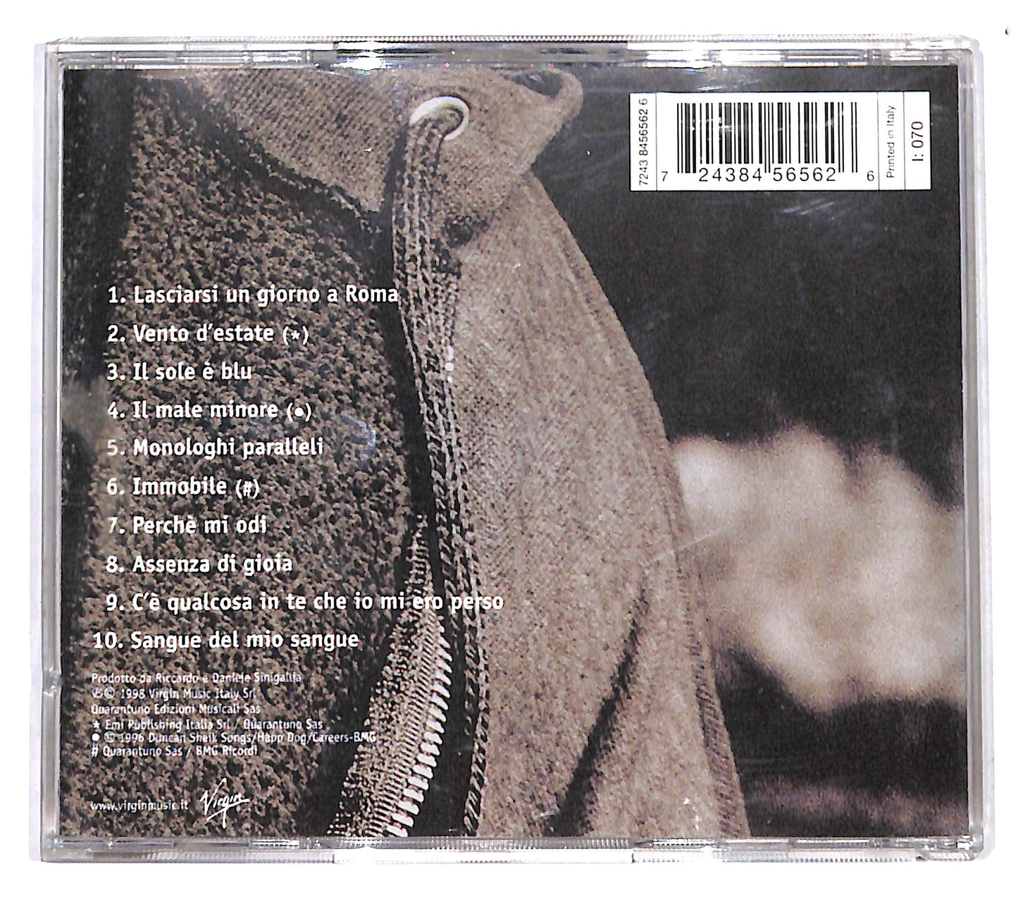 EBOND Niccolo Fabi - Niccolo Fabi CD CB054601