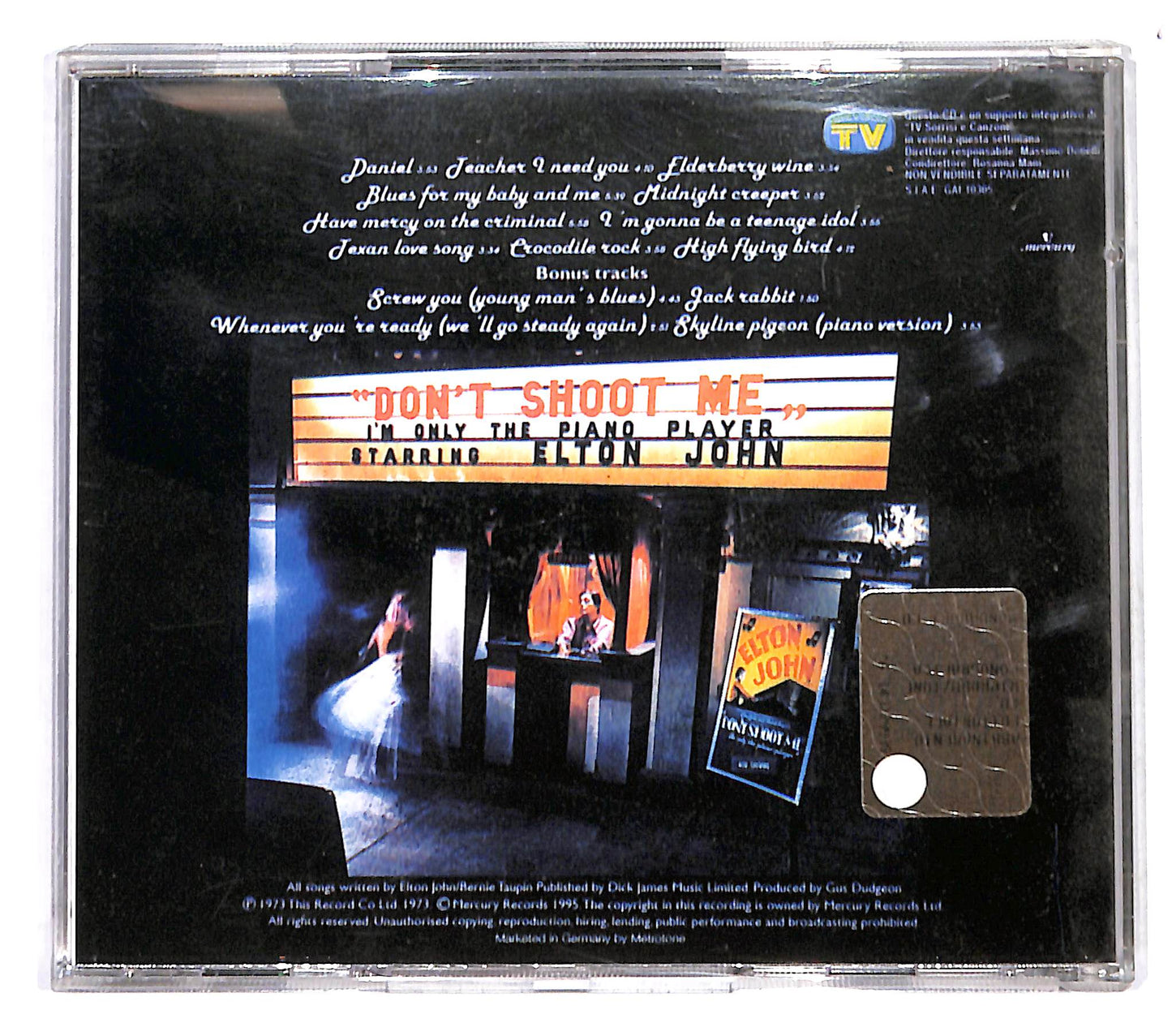 EBOND Elton John - Don't Shoot Me I'm Only The Piano Player CD CB054607