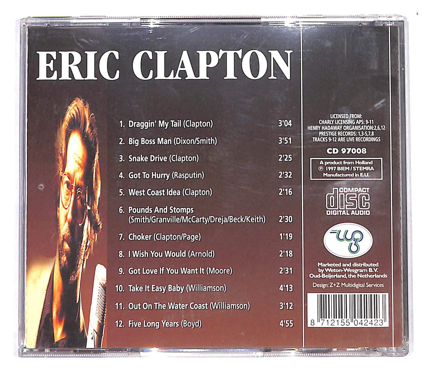 EBOND Eric Clapton - Eric Clapton CD CB054623