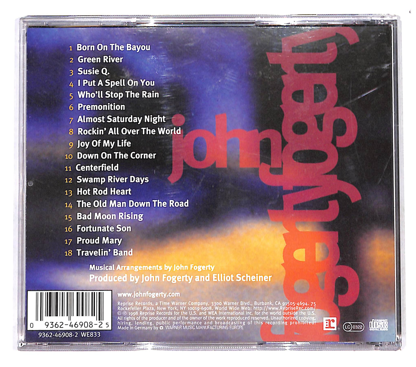 EBOND John Fogerty - Premonition CD CB054629