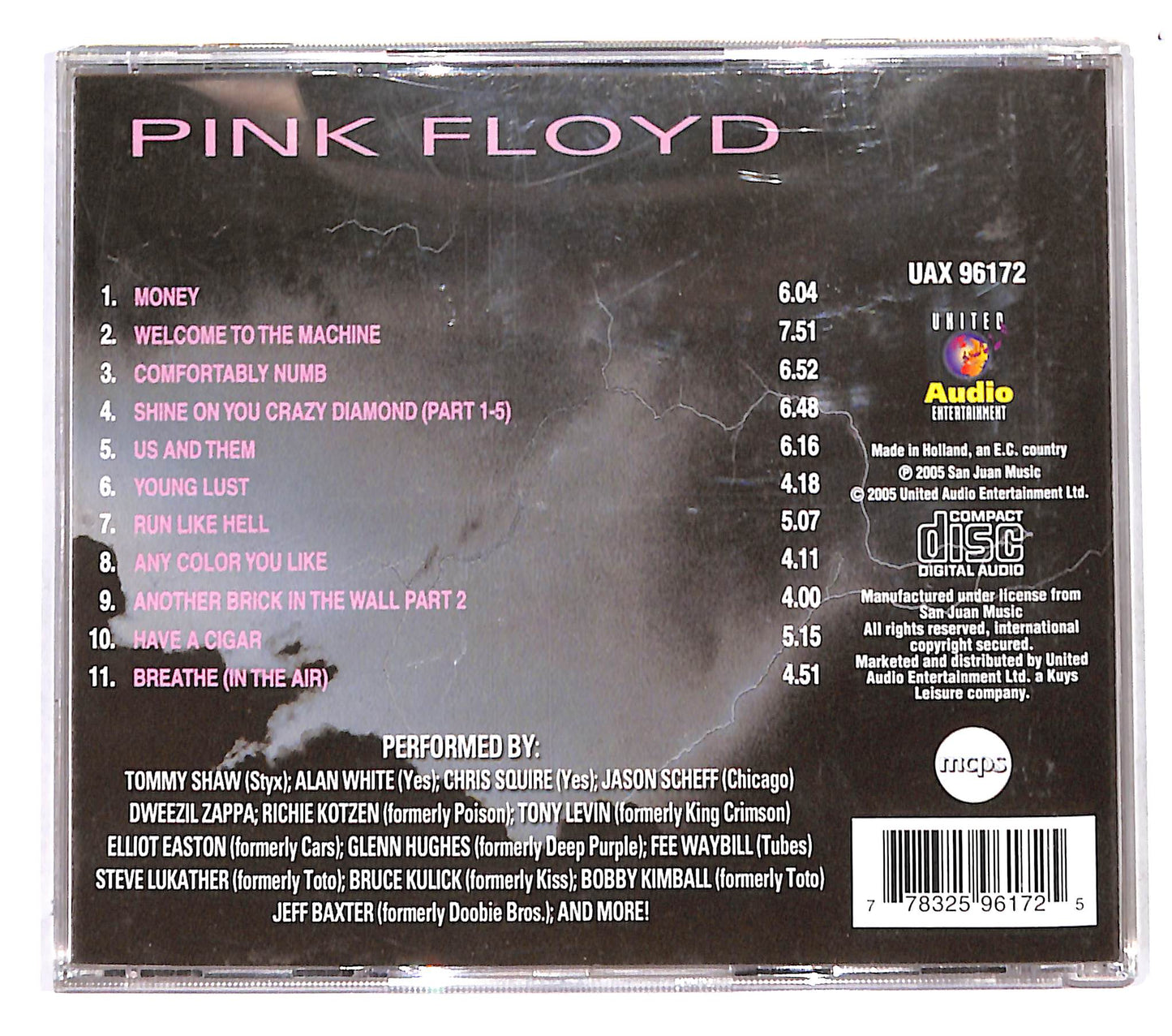EBOND Various - Pink Floyd CD CB054638