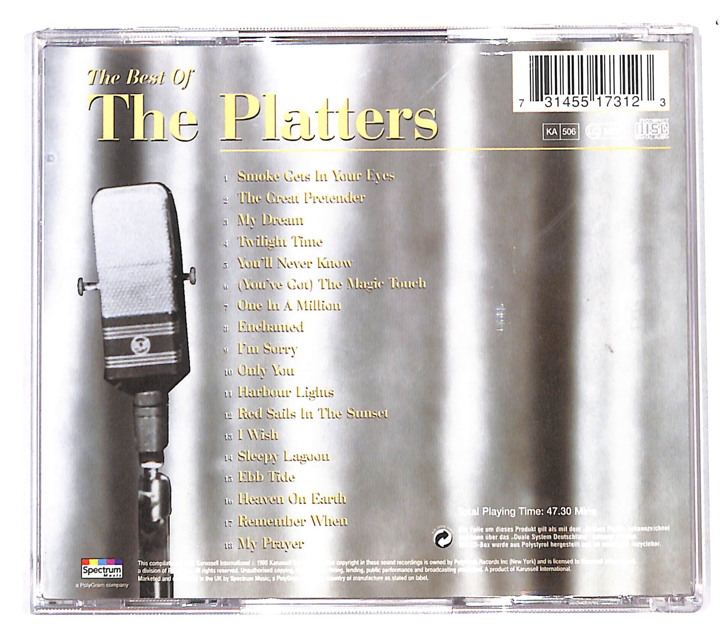EBOND The Platters - The Best Of The Platters CD CB054643