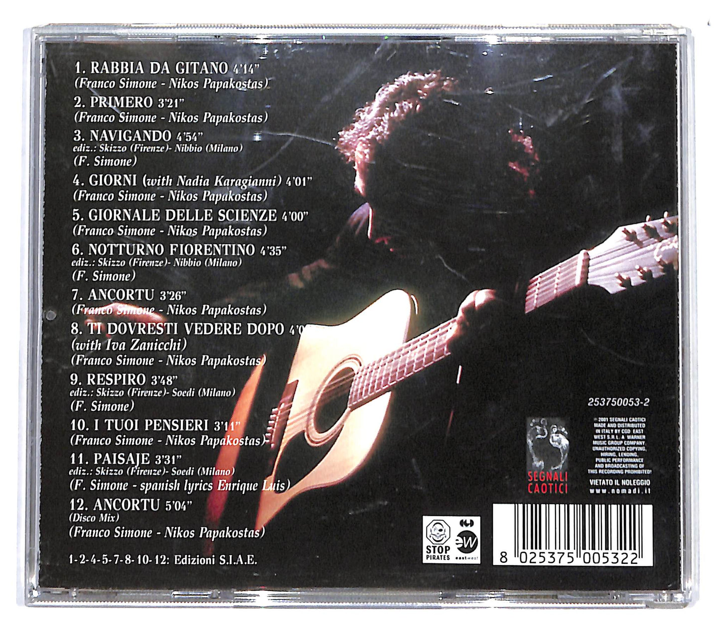 EBOND Franco Simone - La Citta Del Sole CD CB054659