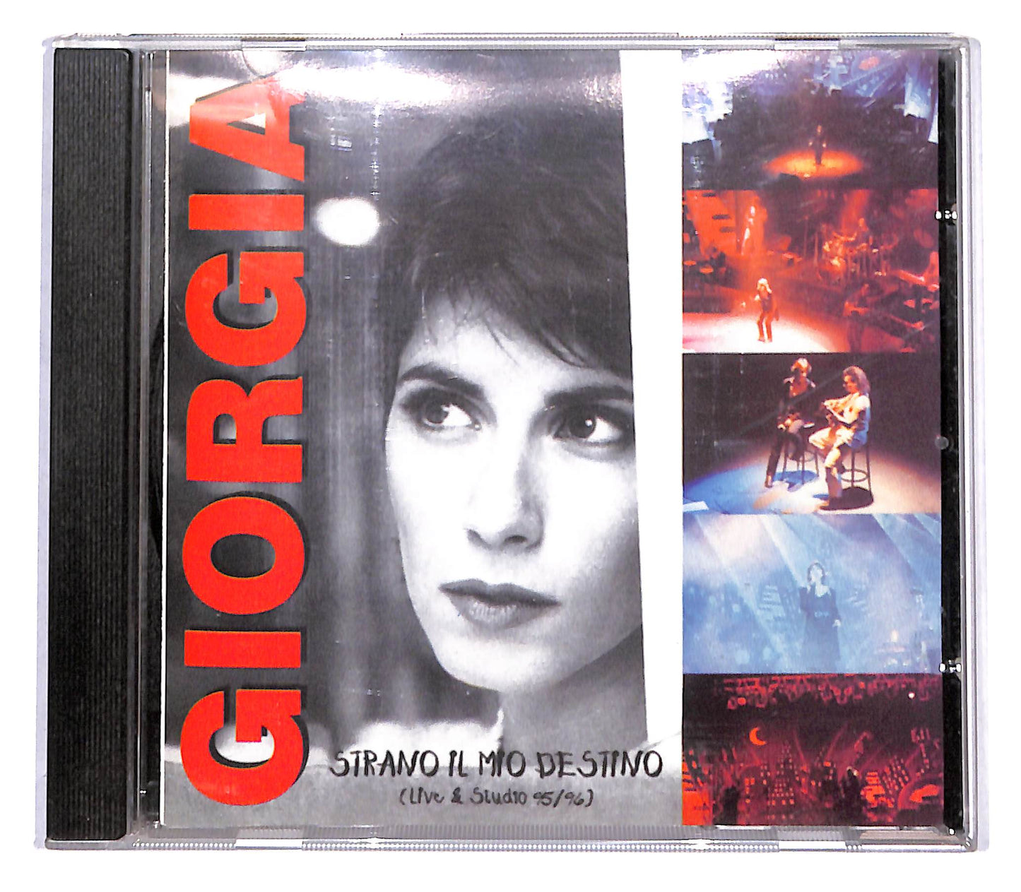 EBOND Giorgia - Strano Il Mio Destino (Live & Studio 95/96) CD CB054821