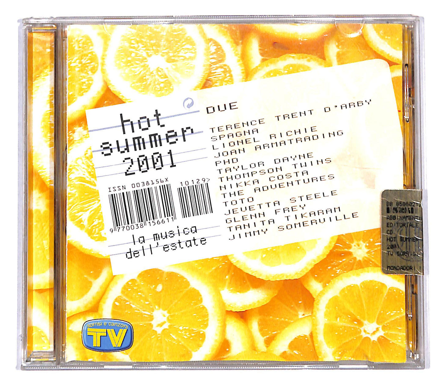 EBOND Various - Hot Summer 2001 - Due EDITORIALE CD CB054823
