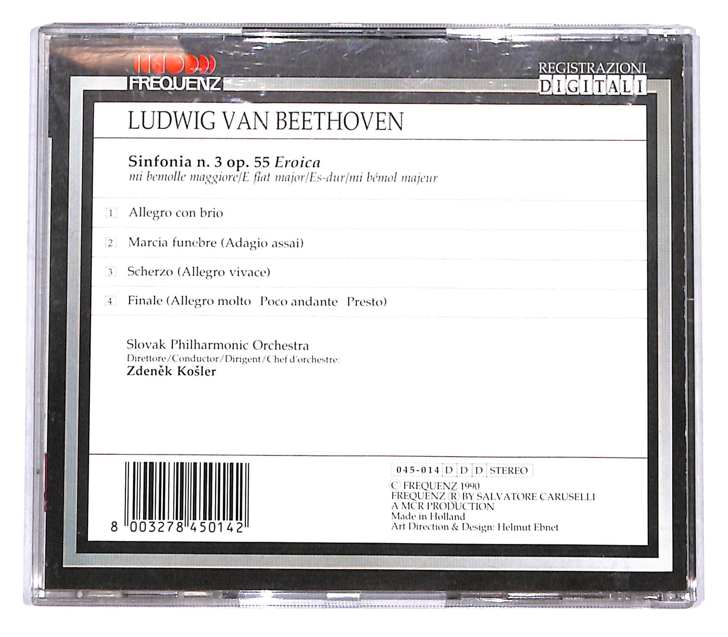 EBOND Beethoven - Sinfonia N. 3 Op. 55 Eroica CD CB054836