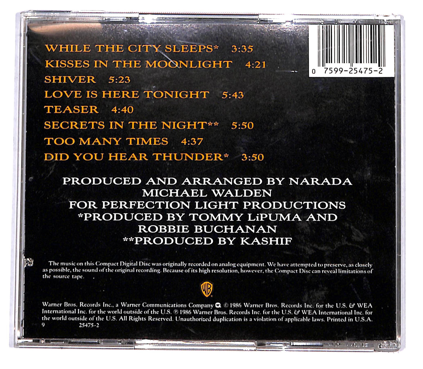 EBOND George Benson - While The City Sleeps... CD CB054840
