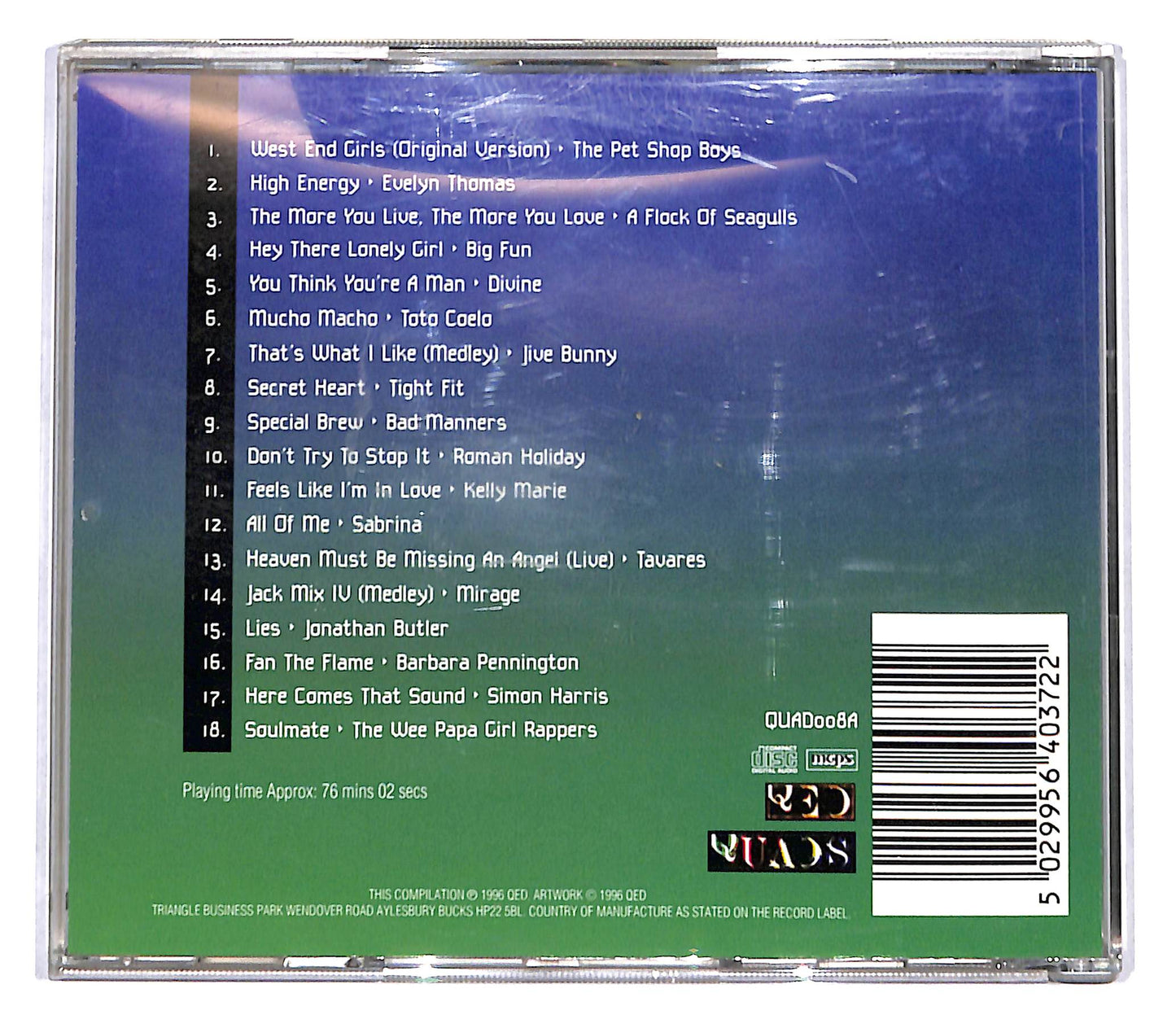 EBOND Various - Best Of The Eighties CD CB054852