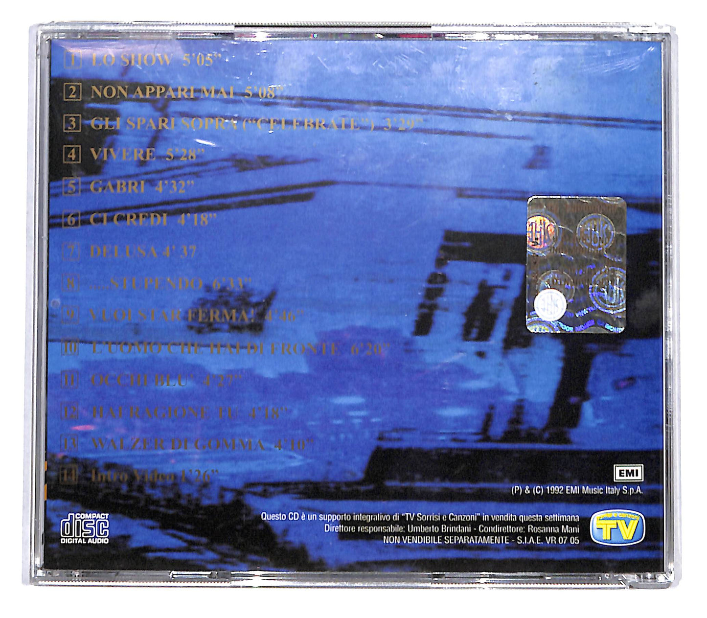 EBOND Vasco Rossi - Gli Spari Sopra EDITORIALE CD CB054859