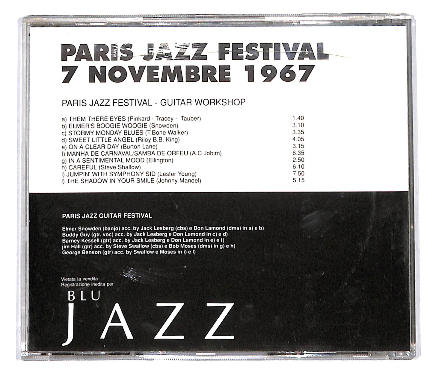 EBOND Various - Paris Guitar Jazz Festival - Live CD CB054862