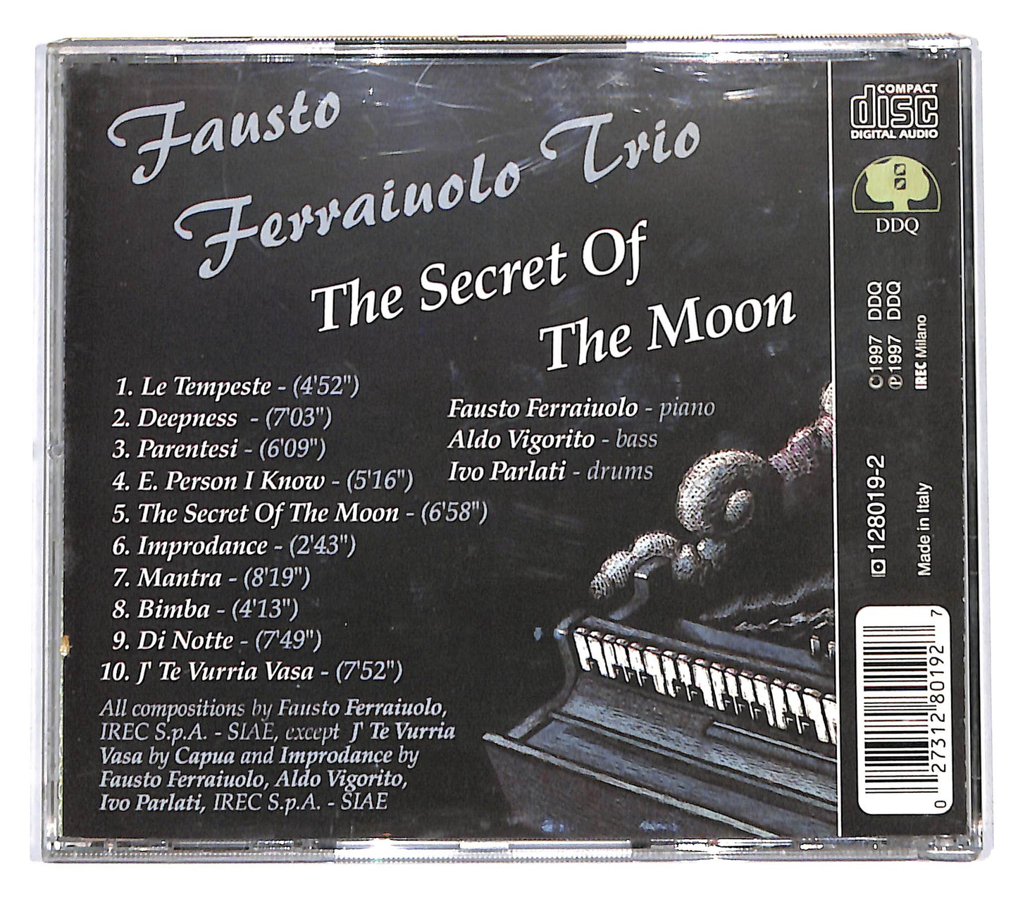 EBOND Fausto Ferraiuolo Trio - The Secret Of The Moon CD CB055322