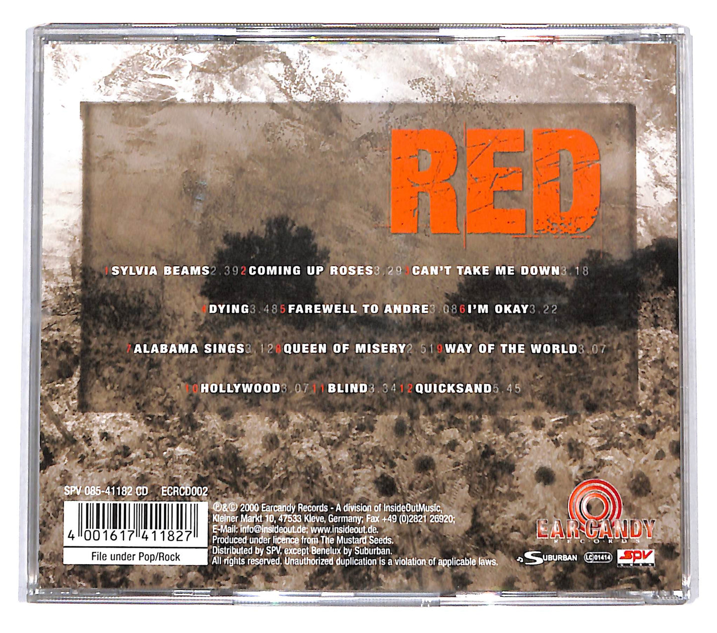 EBOND The Mustard Seeds - Red CD CB055328