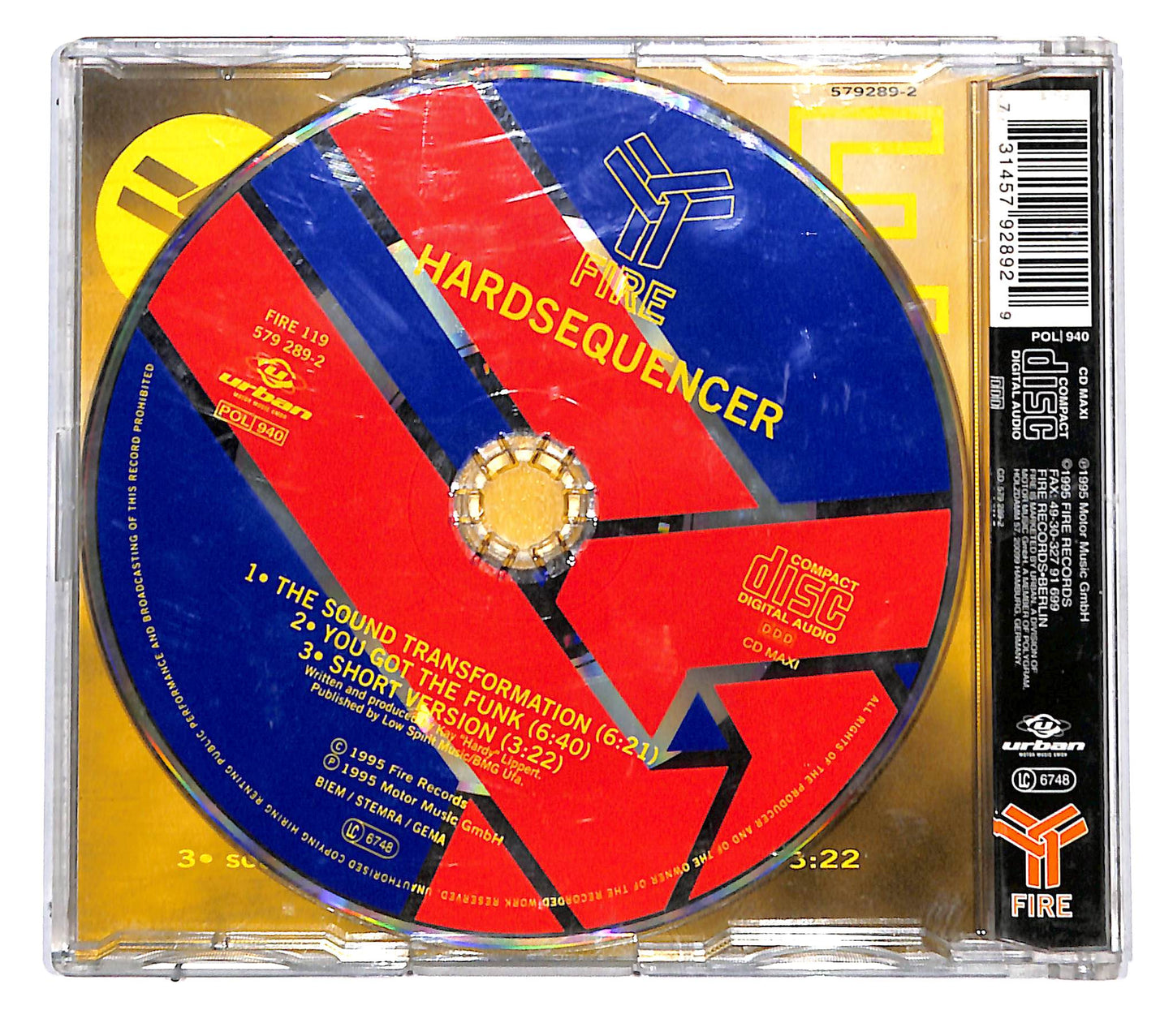 EBOND Hardsequencer - The Sound Transformation CD CB055332