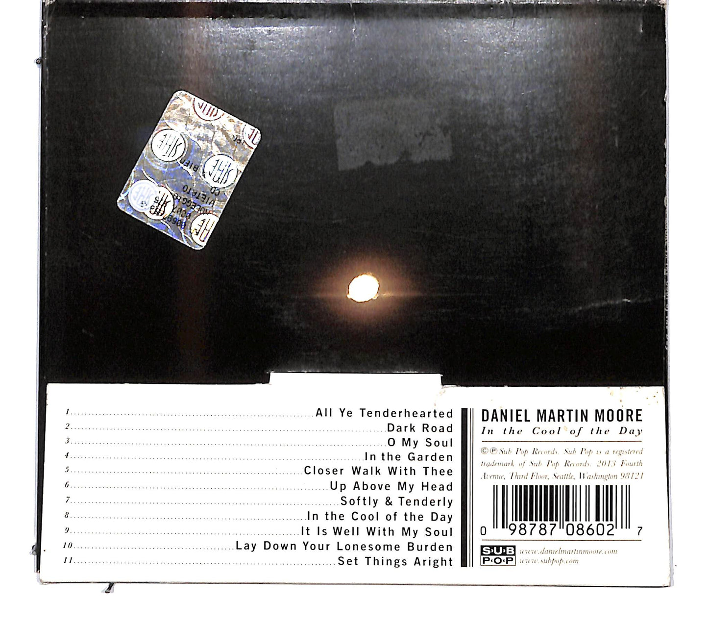 EBOND Daniel Martin Moore - In The Cool Of The Day CD CB055336