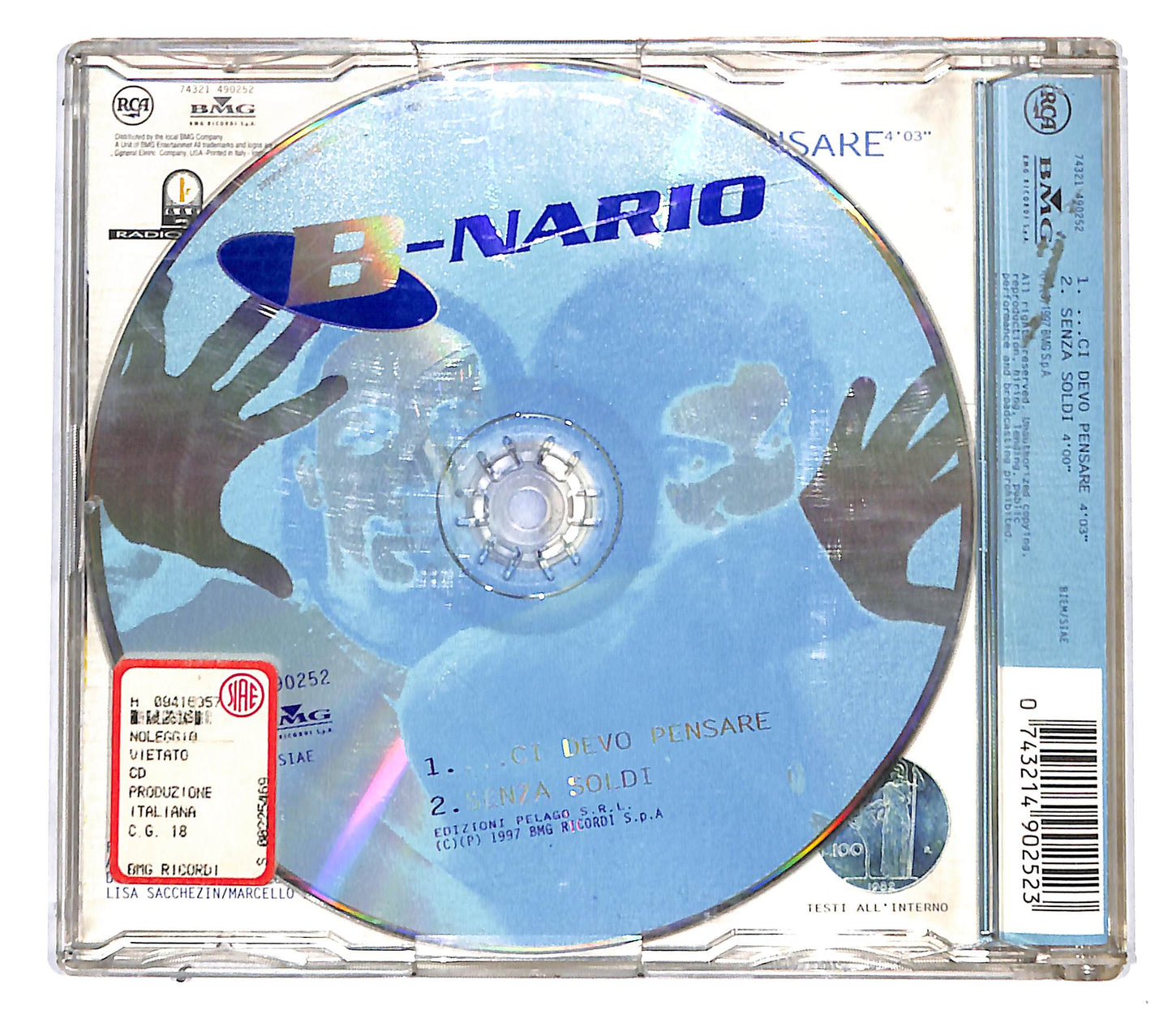 EBOND B-nario - ...Ci Devo Pensare CD CB055337
