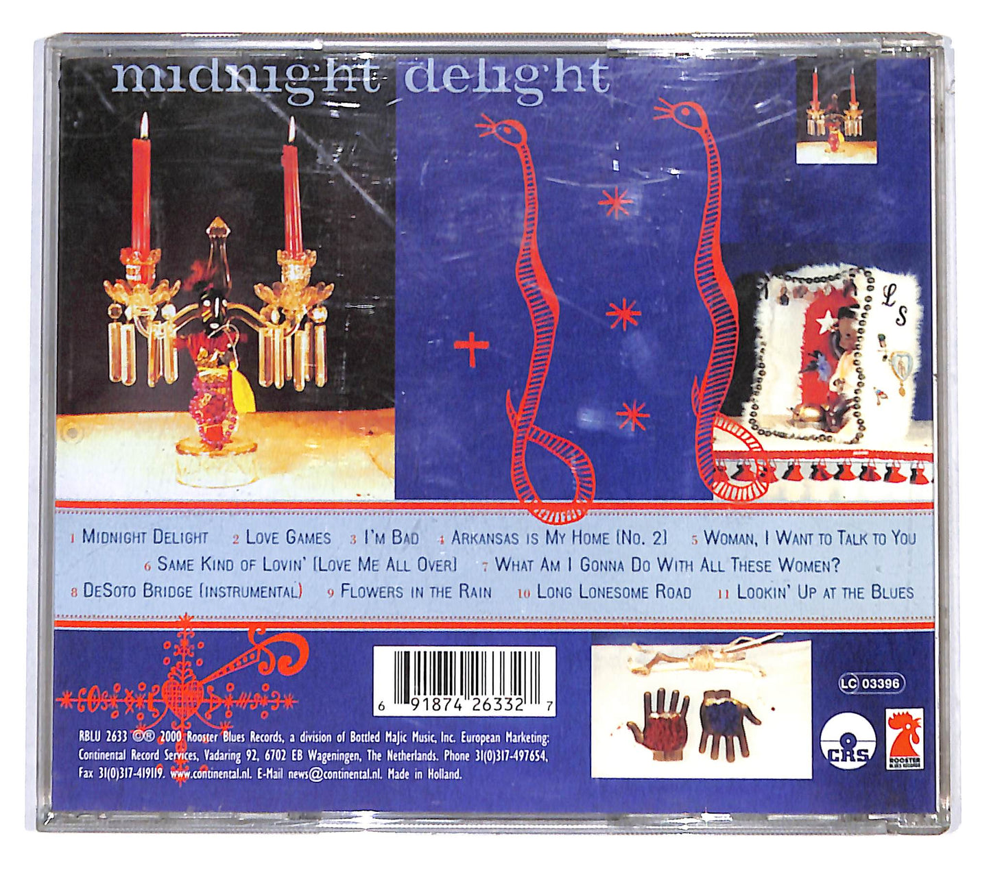 EBOND Lonnie Shields - Midnight Delight CD CB055349