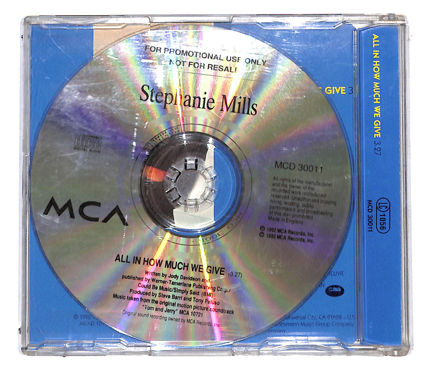 EBOND Stephanie Mills - All In How Much We Give CD CB055364