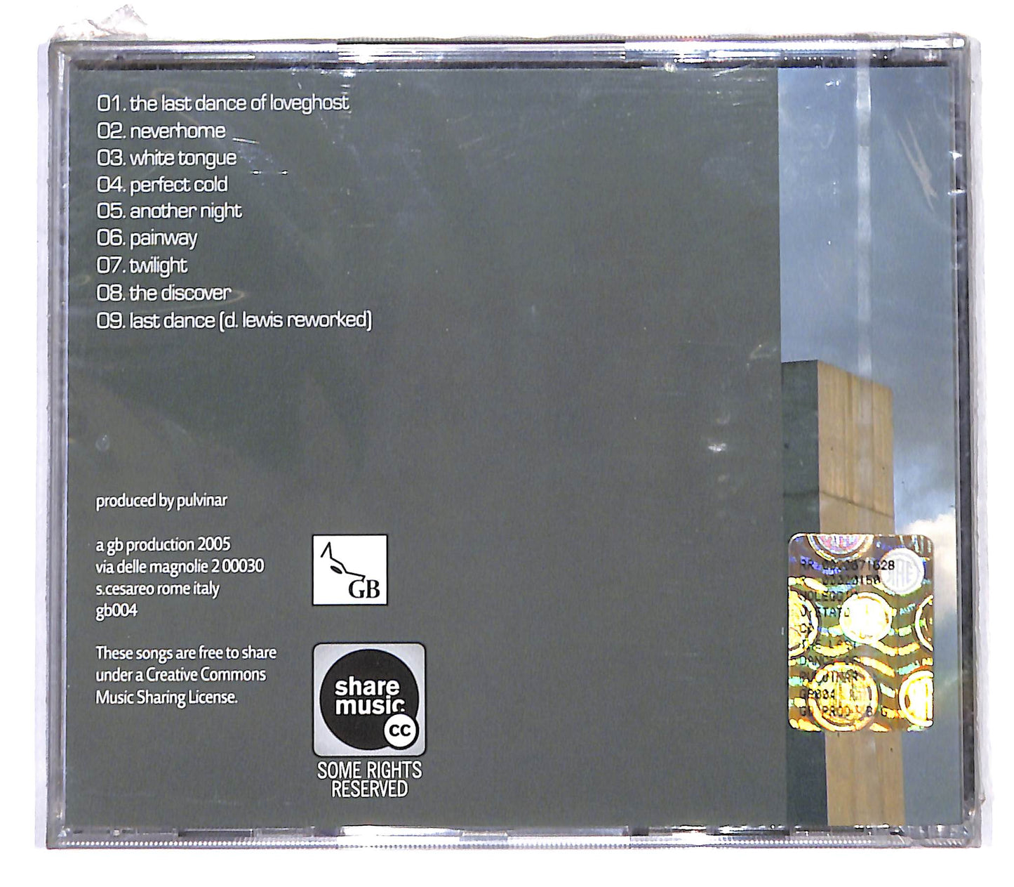 EBOND Pulvinar - The Last Dance Of Loveghost CD CB057904
