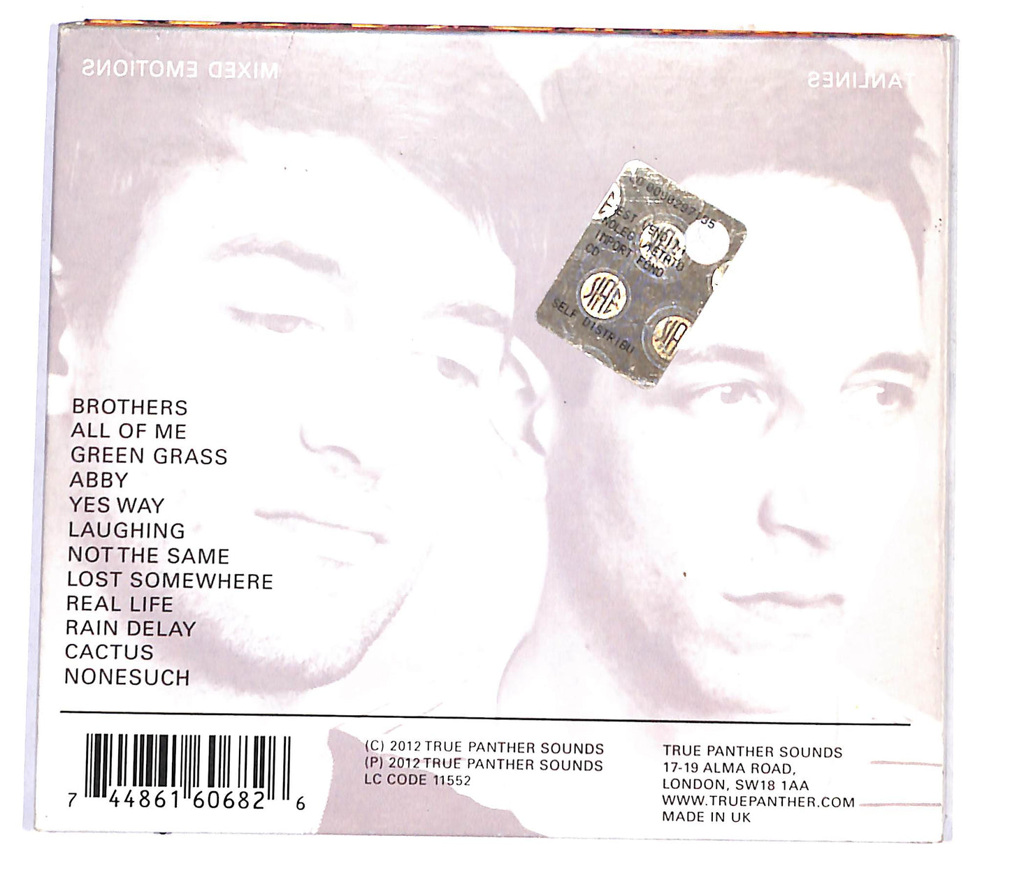 EBOND Tanlines - Mixed Emotions DIGIPACK CD CB057906