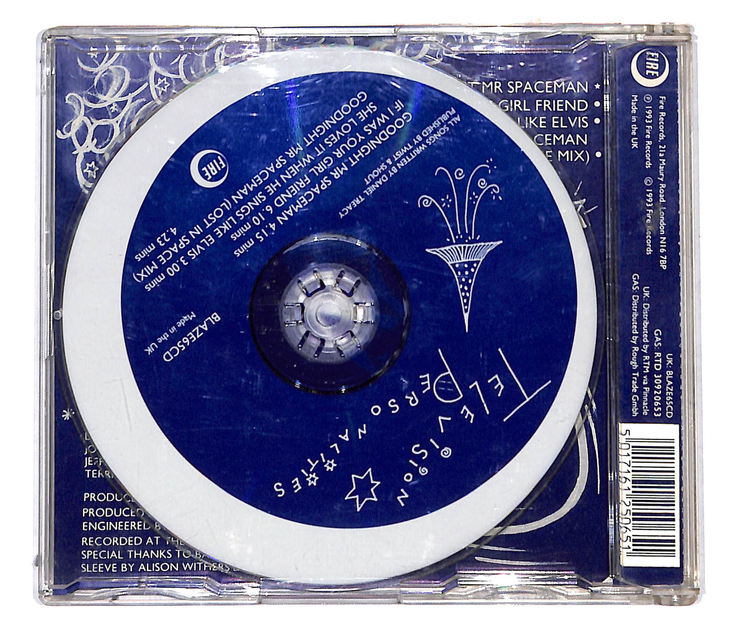 EBOND Television Personalities - Goodnight Mr Spaceman CD CB057918