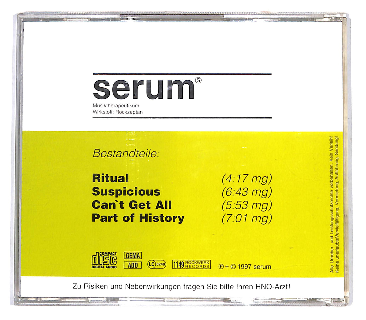 EBOND Serum - Musiktherapeutikum CD CB057921