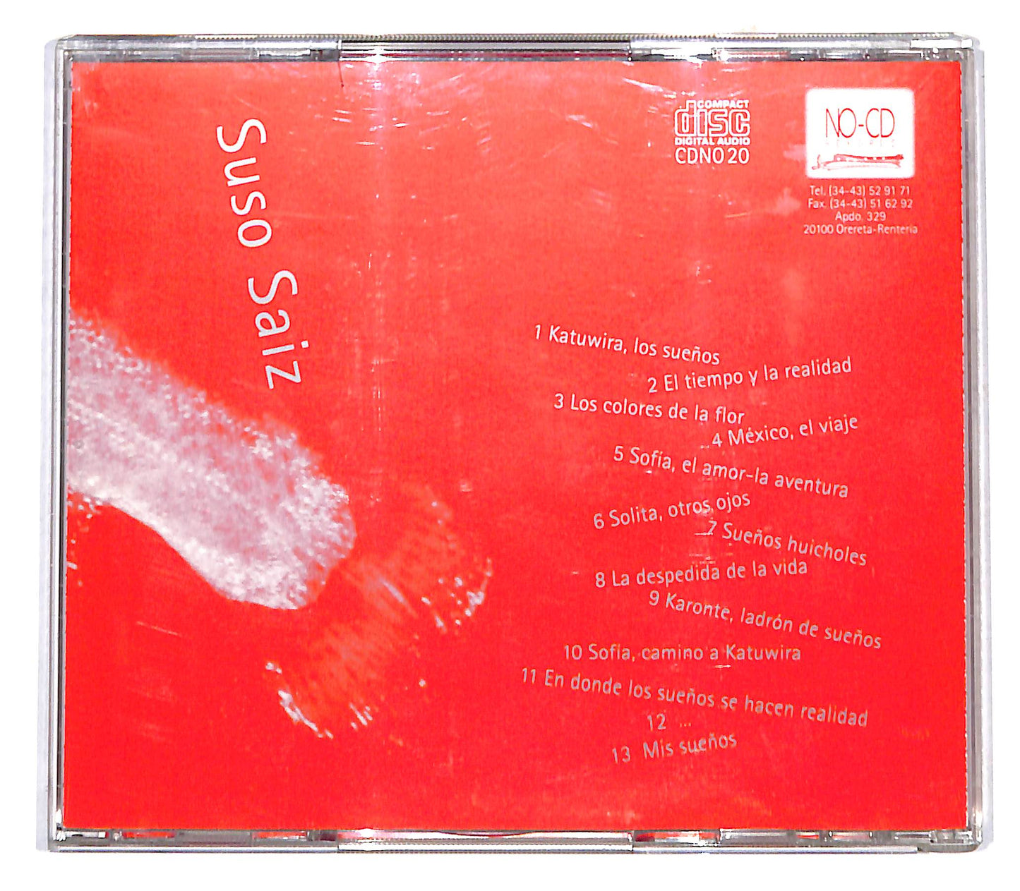 EBOND Suso Saiz - Katuwira (Soundscapes B.S.O. De La Pelicula) CD CB057922