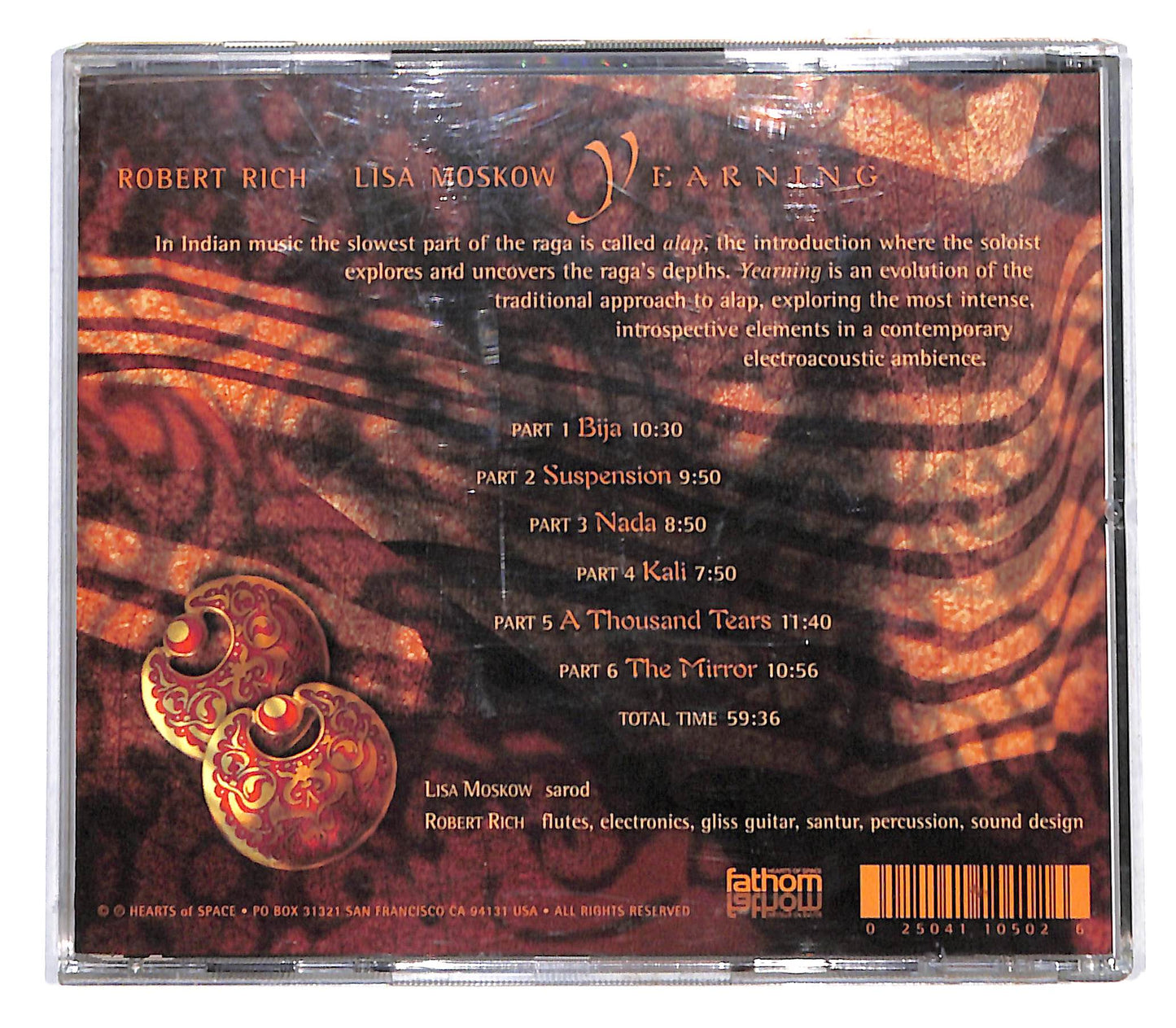 EBOND Robert Rich & Lisa Moskow - Yearning CD CB057927