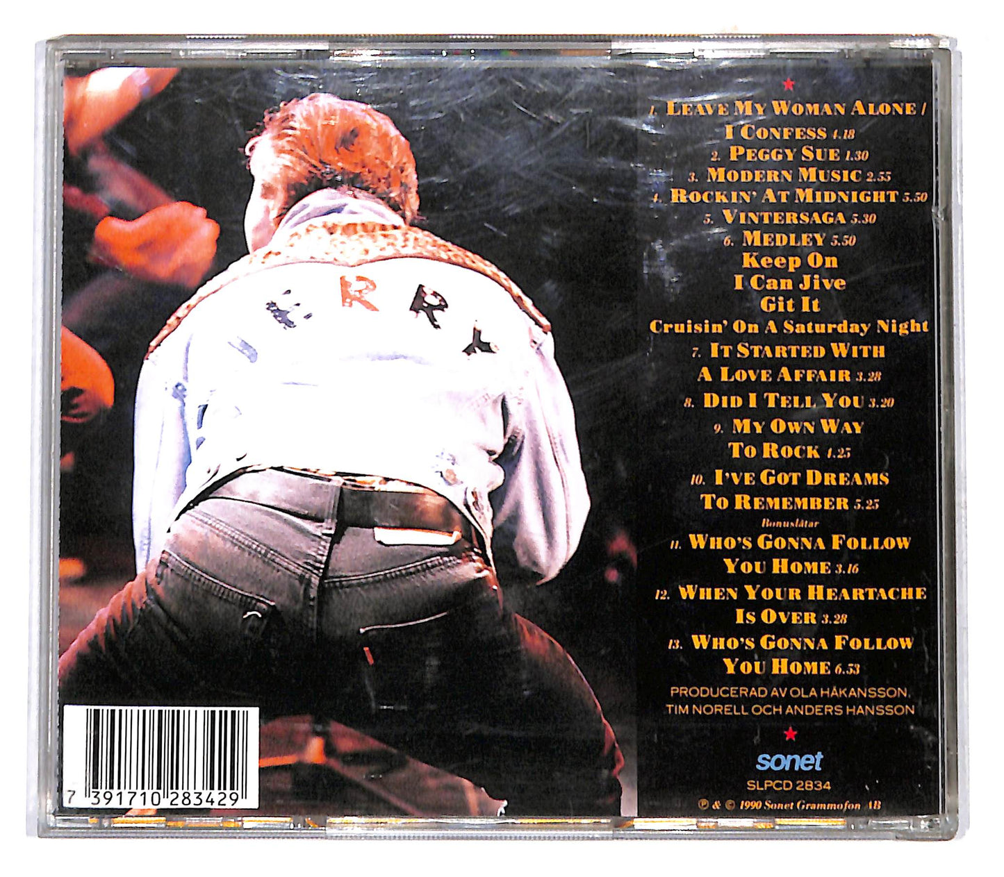 EBOND Jerry Williams - Live Pa Borsen CD CB057948