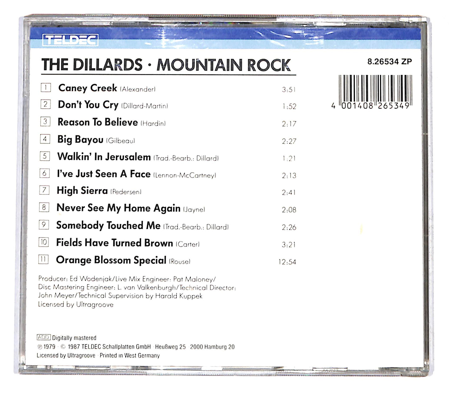 EBOND The Dillards - Mountain Rock CD CB057965
