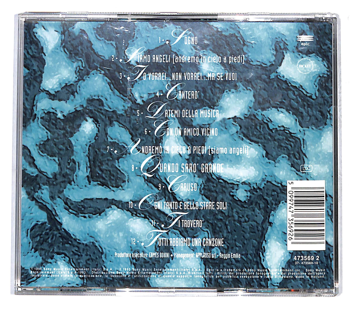 EBOND Andrea Mingardi - Sogno CD CB058367