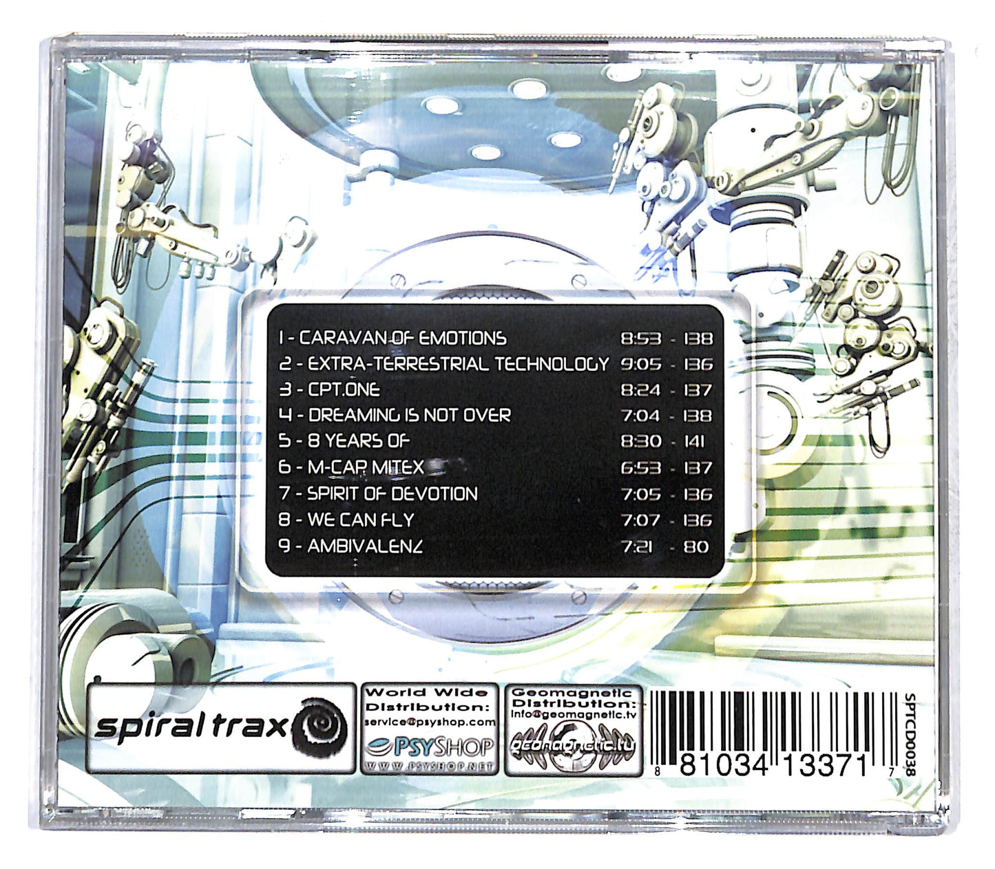 EBOND Saltaux - Extra Terrestrial Technology CD CB058368