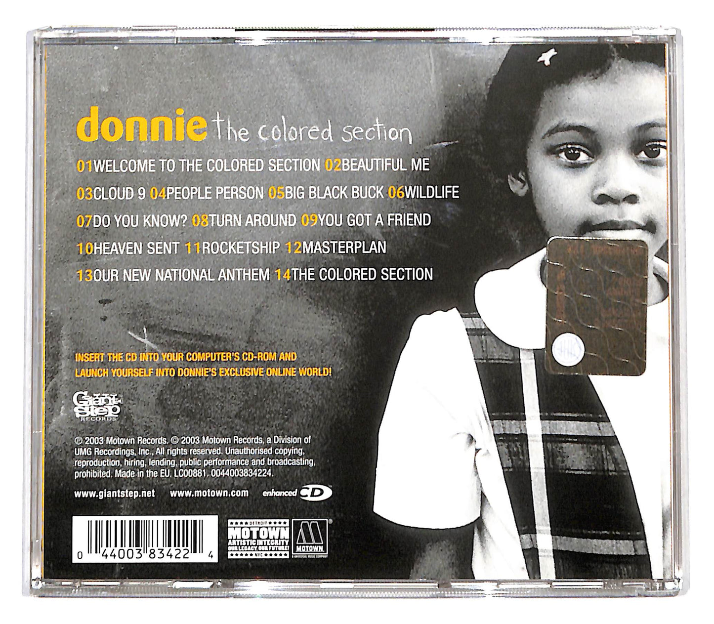 EBOND Donnie - The Colored Section CD CB058508