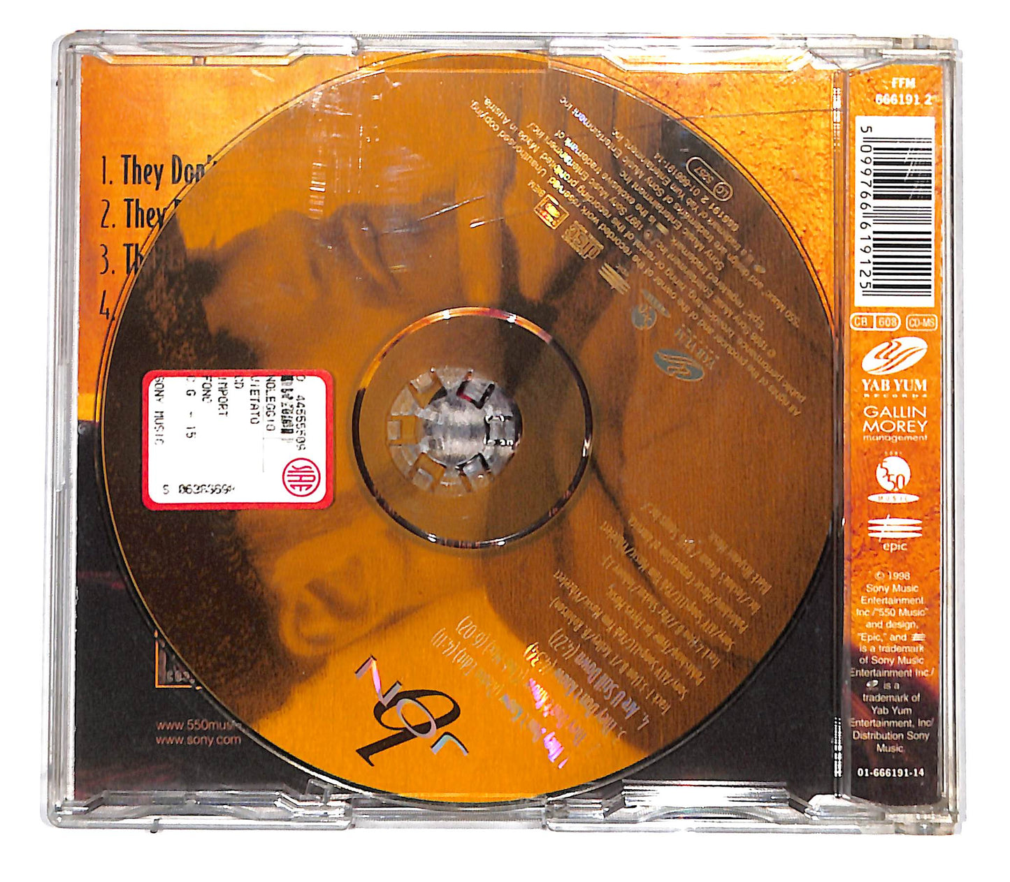 EBOND Jon B - They Don't Know CD CB058525