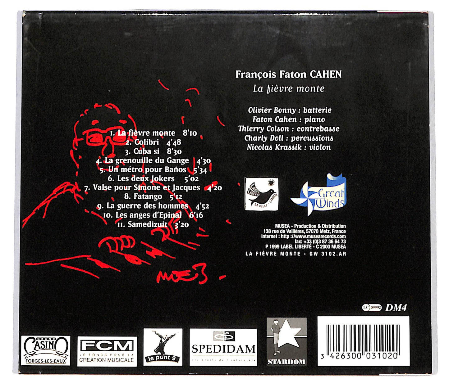 EBOND Faton , Francois Faton Cahen - La Fievre Monte CD CB058526