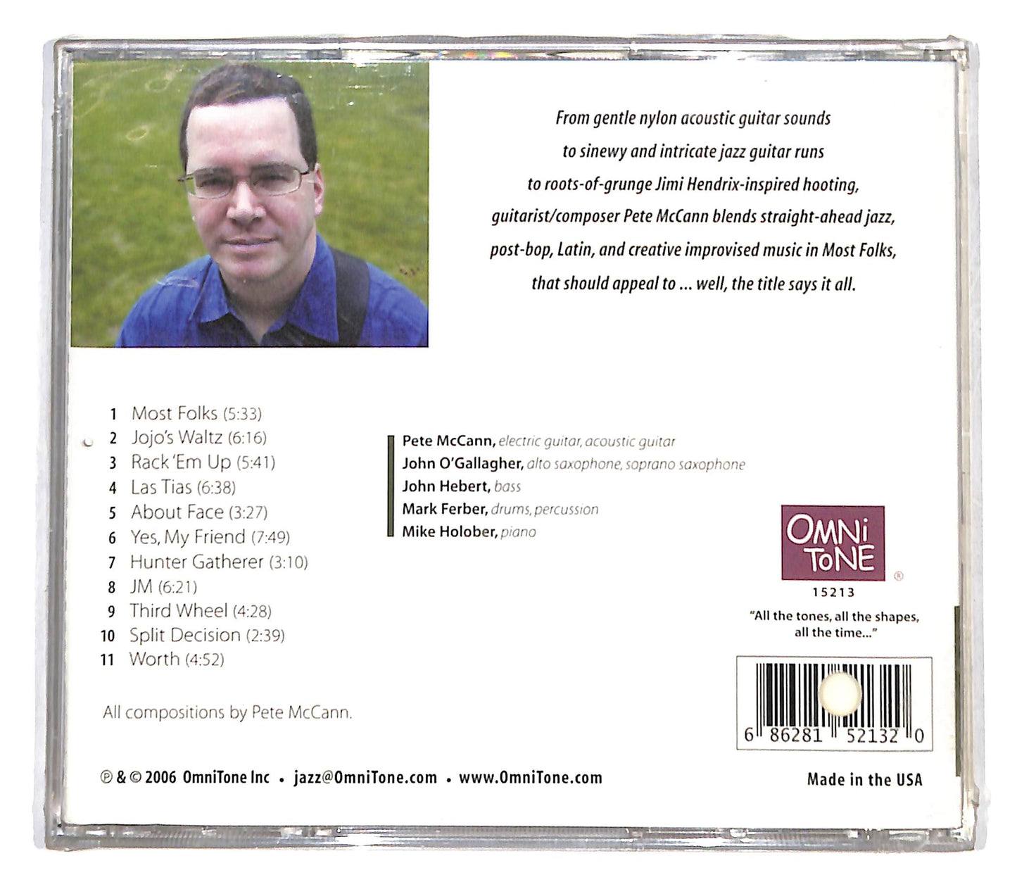 EBOND Pete McCann - Most Folks CD CB058557