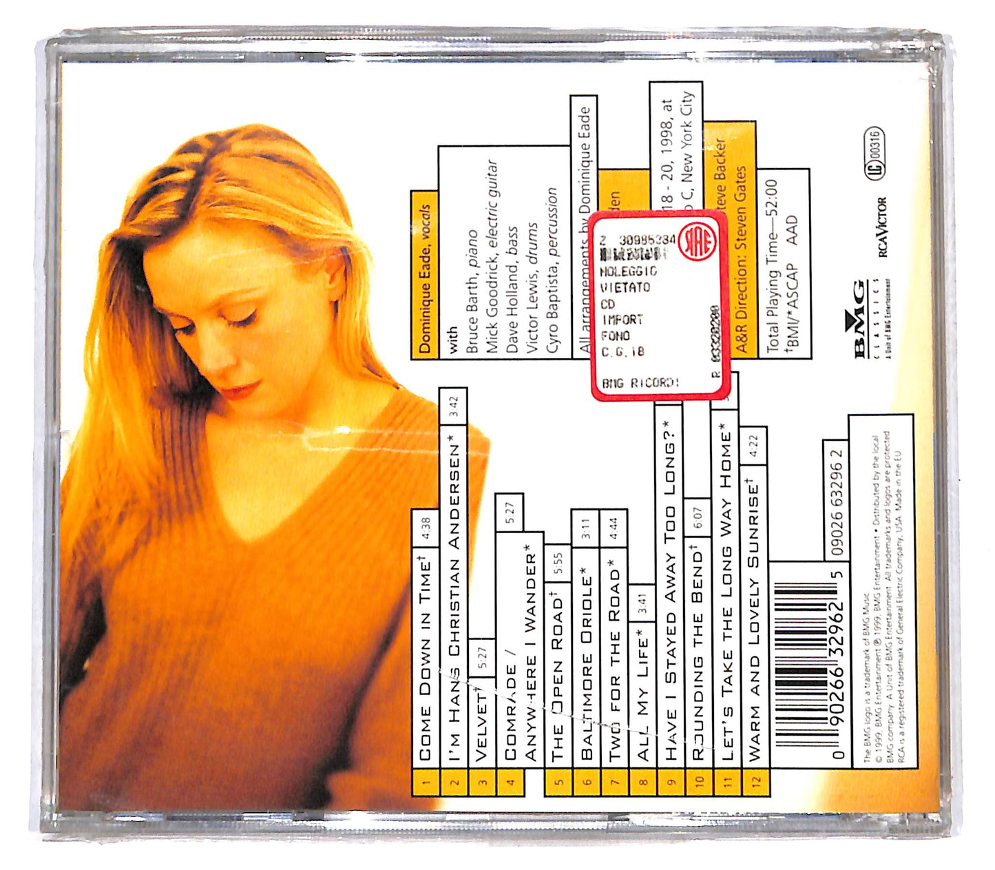 EBOND Dominique Eade - The Long Way Home CD CB058569