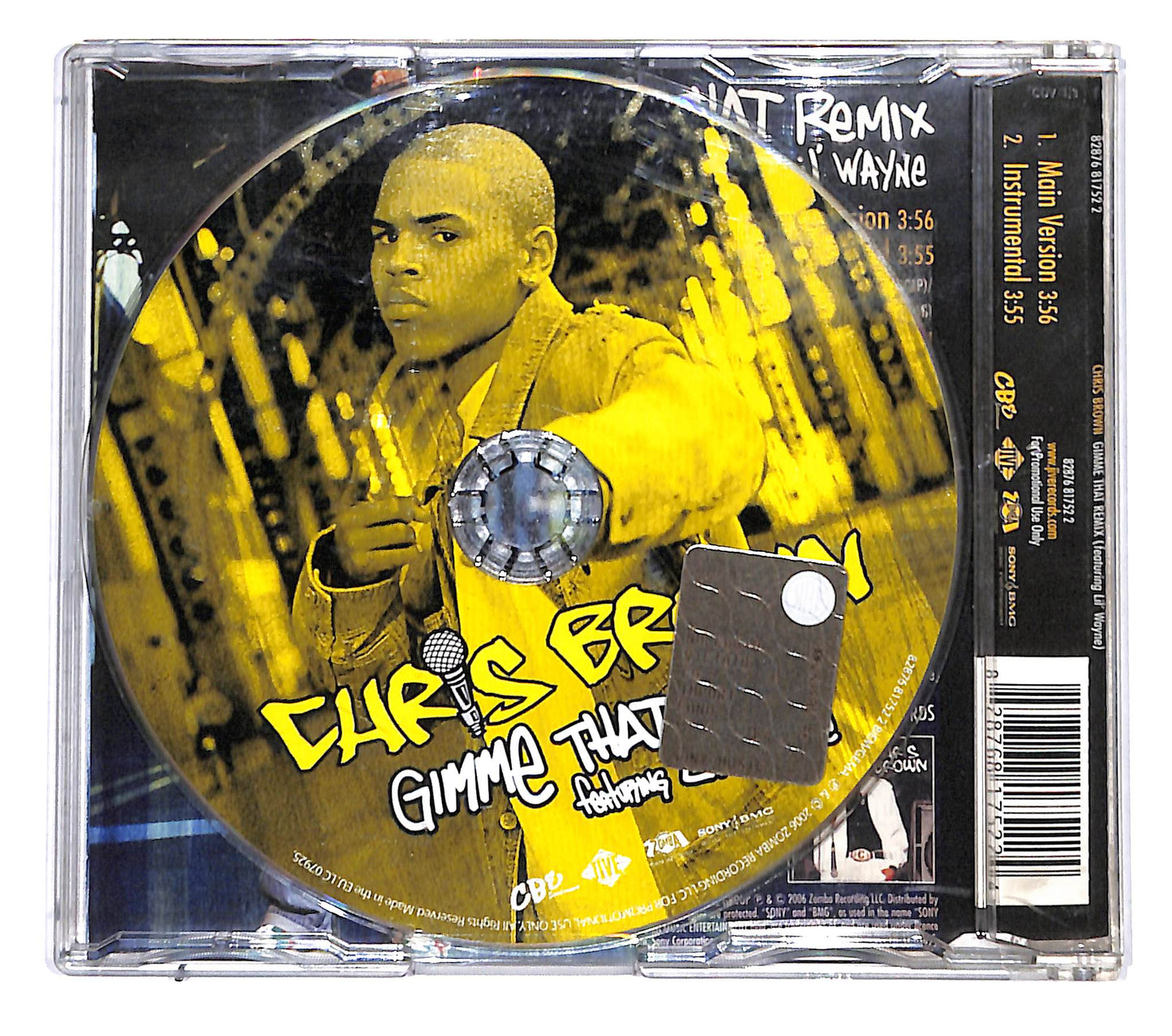 EBOND Chris Brown Featuring Lil Wayne - Gimme That (Remix) CD CB059406