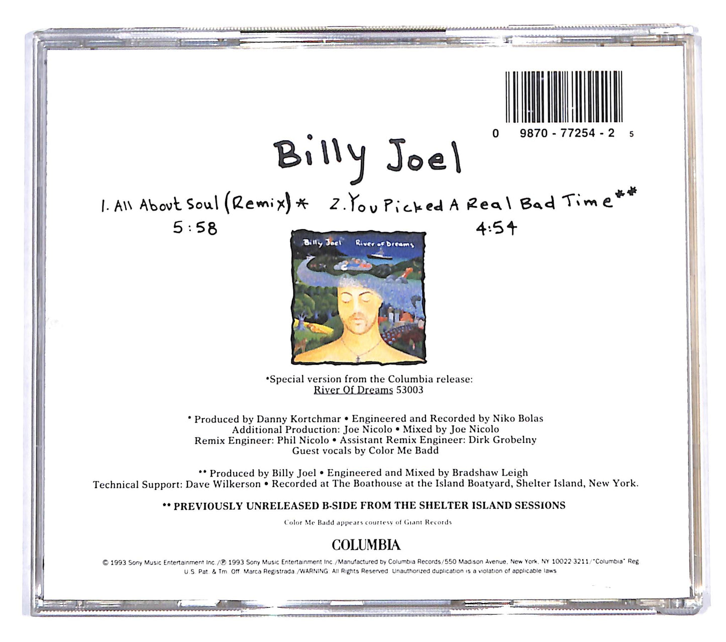 EBOND Billy Joel - All About Soul CD CB059416