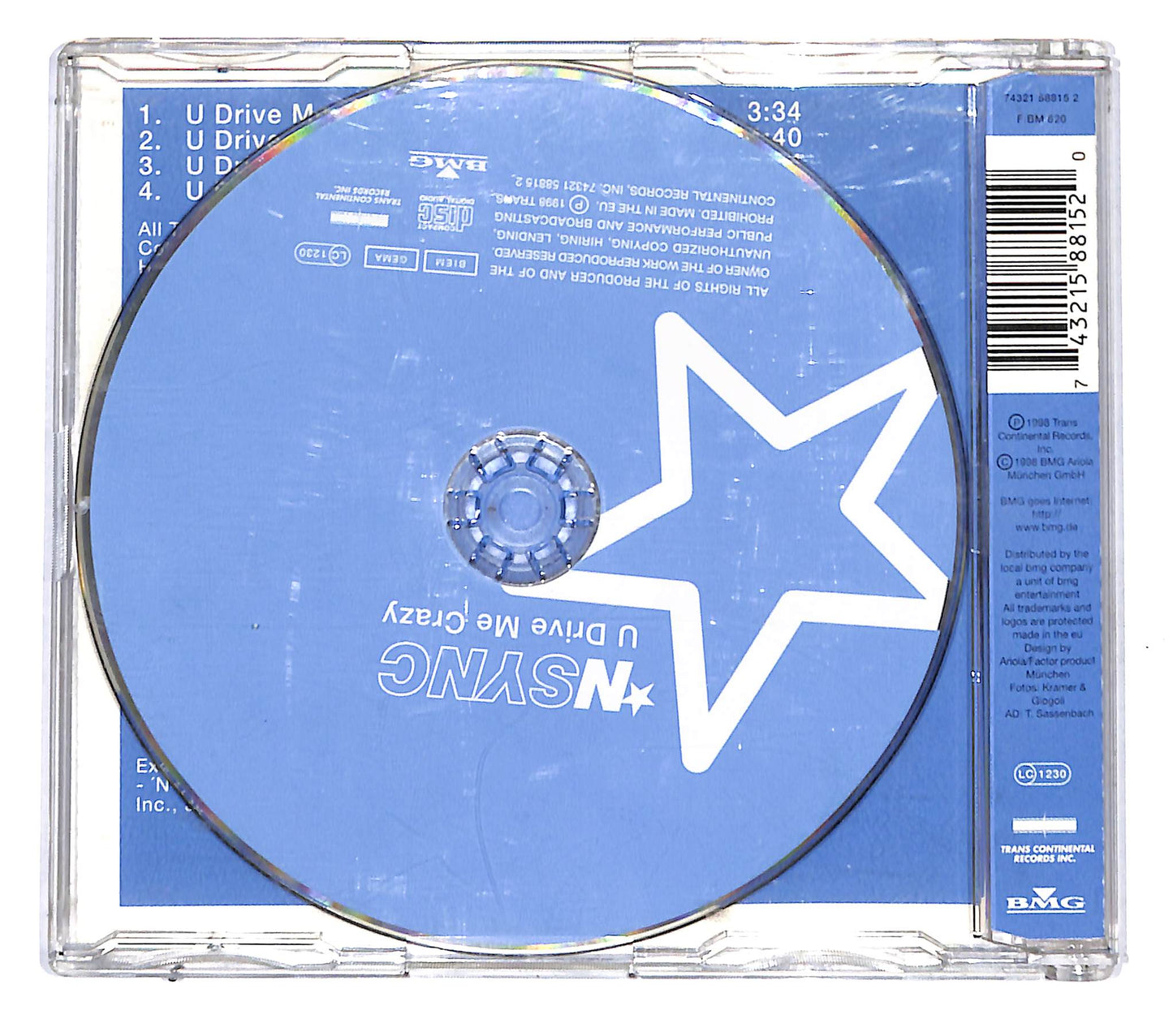 EBOND NSYNC - U Drive Me Crazy CD CB059425