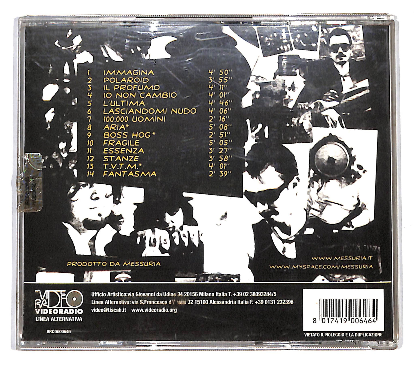EBOND Messuria - Canzoni Ottimiste Per La Fine Del Mondo CD CB059463