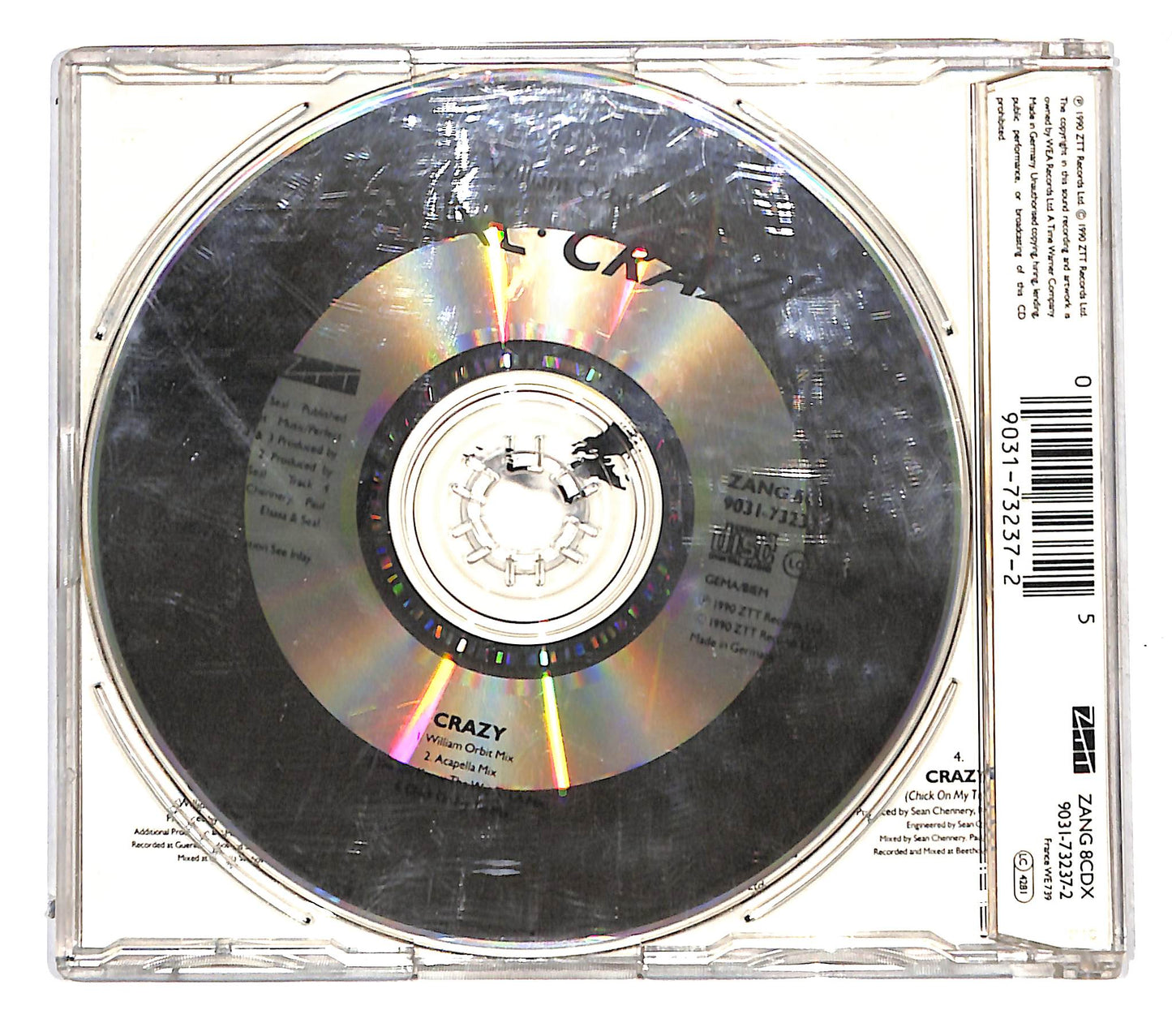 EBOND Seal - Crazy (William Orbit Remix) CD CB059468