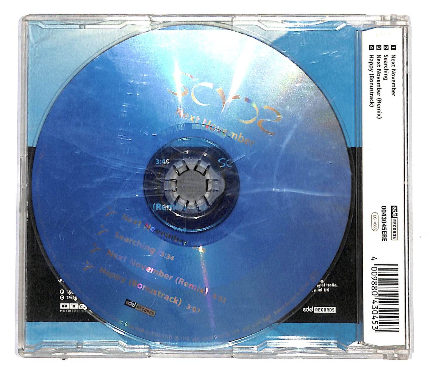 EBOND SCYCS - Next November CD CB059470