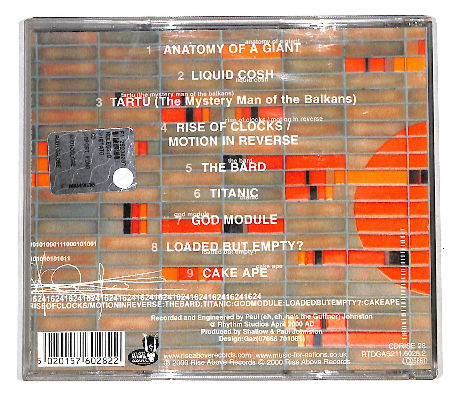 EBOND Shallow - 16 Sunsets In 24 Hours CD CB060107